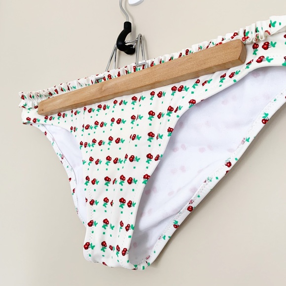Jessica Simpson Cherry Pattern Bikini Bottom - Size S - Picture 3 of 4